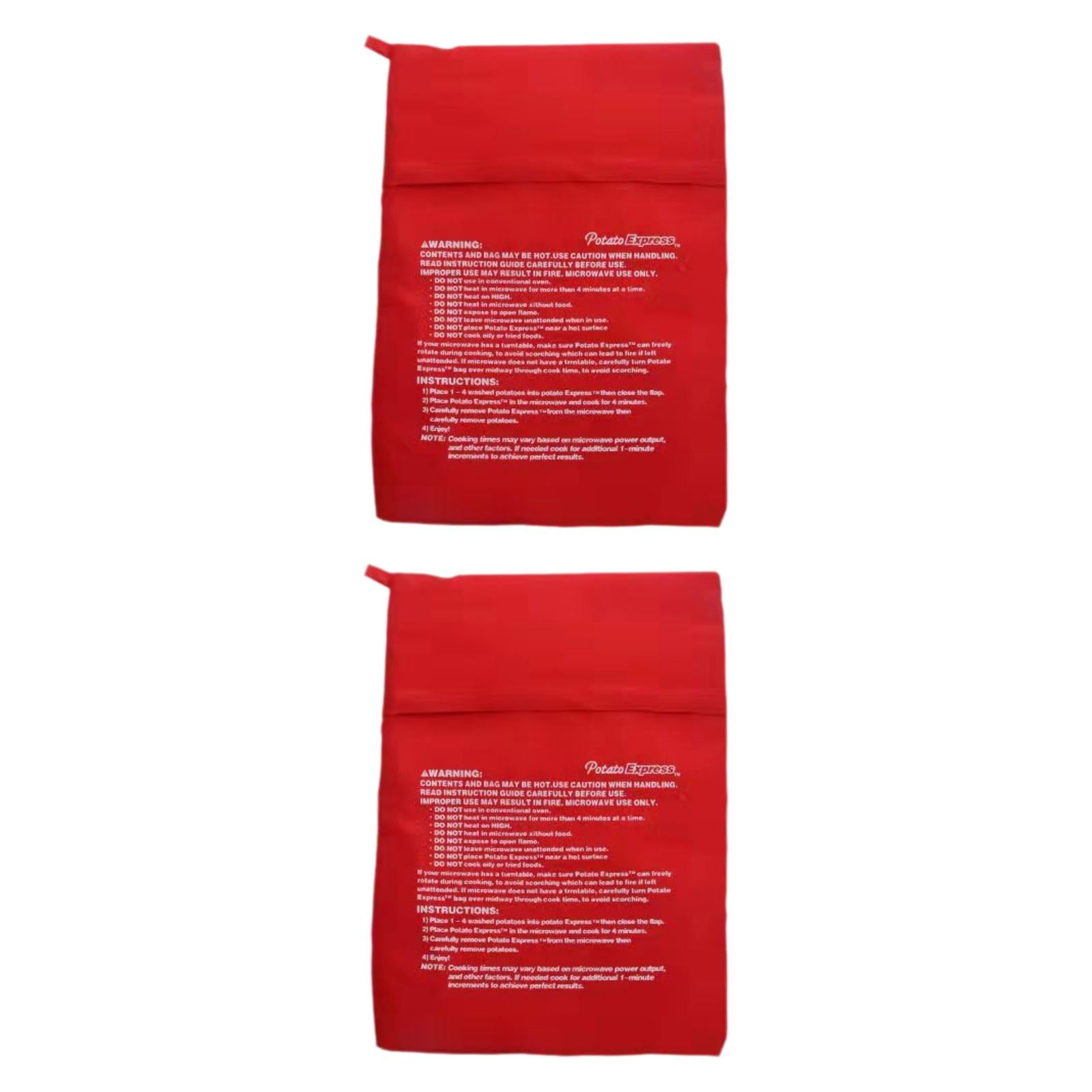 Bothyi - Bolsa De Batata Para Microondas, Reutilizable, Para Cocina, Bolsa Para Asar Batata, M