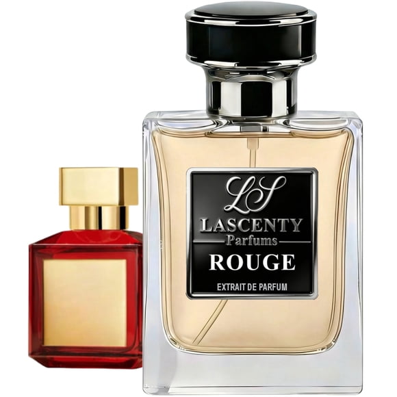 ROUGE by LaScenty - Perfume Ámbar Dulce Intenso de Larga Duración para Hombre y Mujer - 50 ml
