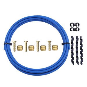 Ioensy - Kit De Manguera De Freno De Disco Hidráulico Para Bicicleta, Herramientas De Reparación, Manguera De Freno De Bicicleta De 3M De Longitud, Azul
