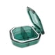 thumbnail image 2 of Organizador De Pastillas De Viaje Con Divisor, Peque?o Pastillero Para Bolso, Bolso, Bolsillo, Cuadrado Verde, 2 of 3