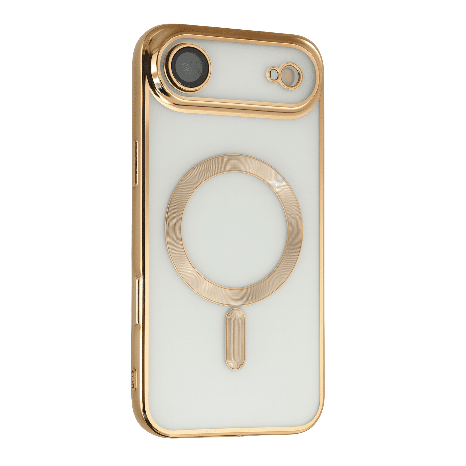 Joigo - Carcasa Para Iphone 17 Air Bordes Compatible Con Magsafe Dorado