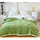 thumbnail image 1 of Frazada Sherpa Con Chiporro 2 Plazas Color Verde, 1 of 3