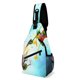 thumbnail image 1 of Pato Dodgers Riñonera Bandolera con Estampado Integral para Hombres y Mujeres, Bolso Cruzado Gráfico de Tendencia, Mochila de Hombro Streetwear para Ciclismo y Deportes, Riñonera Versátil Casual, 1 of 6