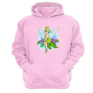 Genérico - Polerón Canguro Campanita Rosa Talla Xs Unisex