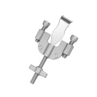 Magideal - Cerraduras De Puerta Desde El Interior Cerradura De Puerta Portátil Cerraduras De Seguridad De Metal Hebilla Plata