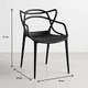 thumbnail image 4 of Pack de 4 sillas de terraza o comedor Master - Negras, 4 of 7