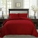 thumbnail image 3 of Cubrecama quilt pompones 2 plazas color rojo, 3 of 3
