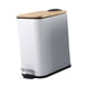 thumbnail image 5 of Papelera Con Escalón, Cesta De Papel, Papelera De Cocina Para Solárium, Dormitorio, Entrada, Color Blanco, 5 of 5