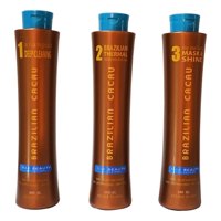 Mar Beauty - Kit Alisado Brazilian Cacau 500Ml C/U 3 Pasos Marbeauty