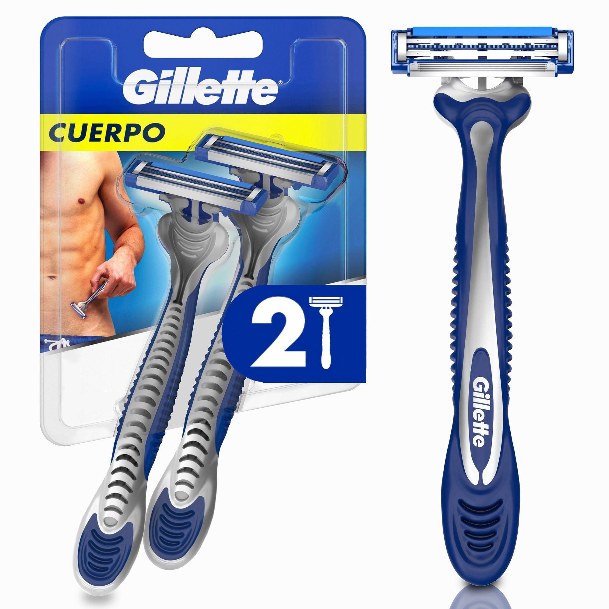 Máquina De Afeitar Desechables Para El Cuerpo 2 Un Gillette