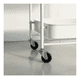 thumbnail image 3 of Carro Plegable Carrito Organizador Estante Con Rueda Multi Negro, 3 of 5