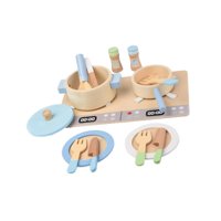 Magideal - Juguete De Cocina De Simulación En Miniatura, Juego De Sartén Para Cocinar, Simulación Preescolar Para Niños, Juego De Simulación, Juguete Para Regalo