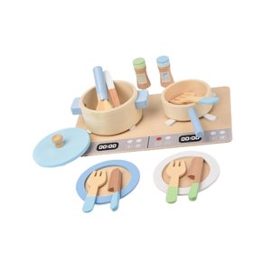 Magideal - Juguete De Cocina De Simulación En Miniatura, Juego De Sartén Para Cocinar, Simulación Preescolar Para Niños, Juego De Simulación, Juguete Para Regalo