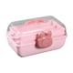 thumbnail image 4 of Caja de almacenamiento de accesorios para el cabello para niñas, caja de joyería cosmética, soporte para lazos para el cabello, caja de joyería, caja Rosa, 4 of 5