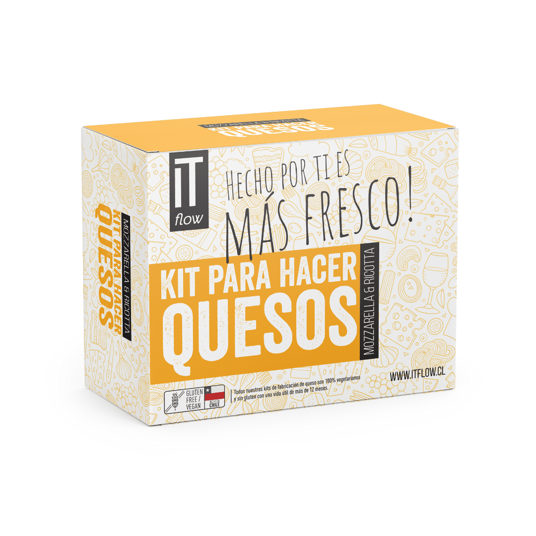 It Flow Chile - Kit Para Hacer Queso Mozzarella Y Ricotta En Casa