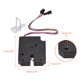 thumbnail image 2 of Cerraduras de pestillo eléctrico Uxcell Cerradura de control eléctrico electromagnético DC5V para puerta de gabinete, 2 of 5