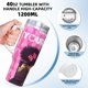 thumbnail image 5 of Vaso Térmico Desmarcar Bebé Jefazo Niña de África 1180 ml, 5 of 6