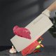 thumbnail image 3 of Juego de cuchillos RETROSOHOO de acero inoxidable caqui de 6 piezas con bloque, 3 of 7