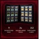 thumbnail image 4 of Carpeta para cartas Trading Card SleeveChief Blood Oni para top loaders, 252 cartas, 4 of 7