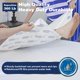 thumbnail image 4 of Protectores de cama SOFYFINE 145x90 cm 215 g - Pack de 30, 4 of 7