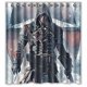 thumbnail image 1 of Cortina de ducha Assassin's Creed con ganchos (167 x 183 cm), 1 of 3