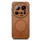 thumbnail image 5 of Magnetic Slim Case for Xiaomi 15 Ultra with Camera Guard & Anti-Scratch Back Brown, 5 of 5
