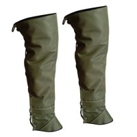 Magideal - 1 Par De Polainas De Protección Para Piernas, Polainas De Serpiente, Mallas Antimordidas, Protector De Serpiente Para Mascotas, Protector De Rodilla