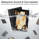 thumbnail image 2 of Cartas De Juego Impermeables Negras 2 Mazos Con Dados, 2 of 7