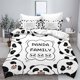 thumbnail image 1 of Panda Duvet Cover Set 3D Children'S Bedding Set Cotton Covers 3-Piece 1 Quilt Cover 100% polyester Home Decor, 1 of 5