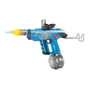 Fliperex - Pistola De Agua Uzi Electrica Automatica Alta Potencia Azul