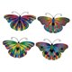 thumbnail image 4 of 4 Piezas De Adornos De Pared De Mariposa De Hierro Para Bodas, Cafeterías, Patios, Vallas, Estilo B, 4 of 5