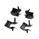thumbnail image 5 of 4x Generadores Pies amortiguadores Soporte de goma antivibración para generador Piezas fáciles de usar Soporte para pies antivibración para generador, 5 of 5