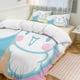 thumbnail image 1 of Cinnamoroll Quilt Set Thicken Soft 3 Pieces Bedding Set All Season Duvet Cove with 2 Pillowcases for Adult Women Girls Teens Home Room Decor, 1 of 5