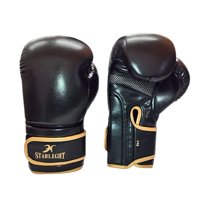 Genérico - Guantes Adulto Starlight Deluxe 8 Onz Diseño A - Tj602 (Negro)