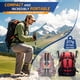 thumbnail image 4 of Bastones de trekking Croosseoutdoors ajustables de aluminio 58-135 cm, 4 of 9
