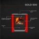 thumbnail image 2 of Calefactor a Leña Gold 500 Rojo Black Vision, 2 of 3