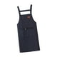 thumbnail image 1 of Delantal De Catering Delantal Para Hornear Hombres Mujeres Delantal Con Pechera Para Jardín Granja Cocina Azul Oscuro, 1 of 3