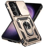 Estuche Gangxun Para Samsung Galaxy S25 Plus, Soporte Giratorio 360°, Estilo Mecánico Y Magnético