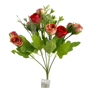 Genérico - Ramo Flores Artificiales Decoración Hogar 30 Cm