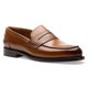 thumbnail image 1 of Mocasines Formales Hombre Suela Cuero Hecho En Italia Magno Marchese-4-10 Brandy marron claro 38, 1 of 3