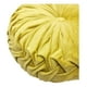 thumbnail image 2 of Cojín De Terciopelo Redondo Para Sillón Tela Velvet amarillo, 2 of 7