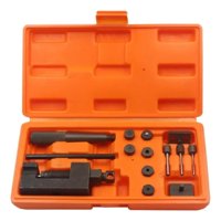 Genérico - Kit Corta Cadena Y Remachadora Para Motocicletas 420 - 530