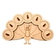 thumbnail image 3 of Tablero Ocupado Para Ni?os, Accesorios DIY, Juguetes Sensoriales De Madera Para Ni?os, Viajes, Pavo Real, 3 of 5