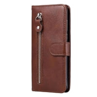 Gangxun - Funda Con Cremallera Para Xiaomi Poco M3, Carcasa Cartera De Cuero Pu Con Soporte Y Tarjetero