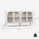 thumbnail image 2 of Vitrina baja 2 niveles 4 puertas linea cream - GS-D2-1500, 2 of 6
