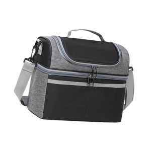 Magideal - Bolsa De Almacenamiento De Almuerzo Aislada Bolsas Térmicas De Doble Capa Bolsita Reutilizable Bolsita Bento Para Pescación Escolar De Viajes Adultos Negro