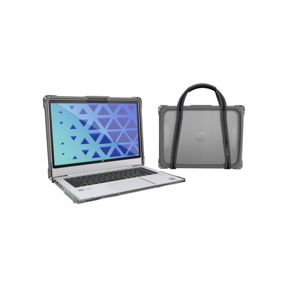 Funda para Chromebook Max Cases Extreme Shell-F2 Gris/Transparente