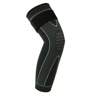 Magideal - Soporte Elástico Para , Estabilizadores Laterales, Vendaje De Presión, Rodilleras Largas, Para , Ciclismo, Lesiones De Entrenamiento Para , Verde Xl Tamaño Múltiple