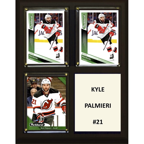 Placa C&I Collectables NHL New Jersey Devils 20x25 cm color café