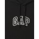 thumbnail image 3 of Sudadera con capucha GAP Logo para hombre, negro, talla XS, 3 of 3